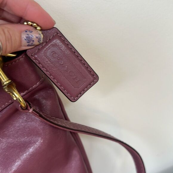 Coach Dual Carry Handbag Dusty Rose Tote Purse Pocketbook E0967-14055 - Picture 3 of 10